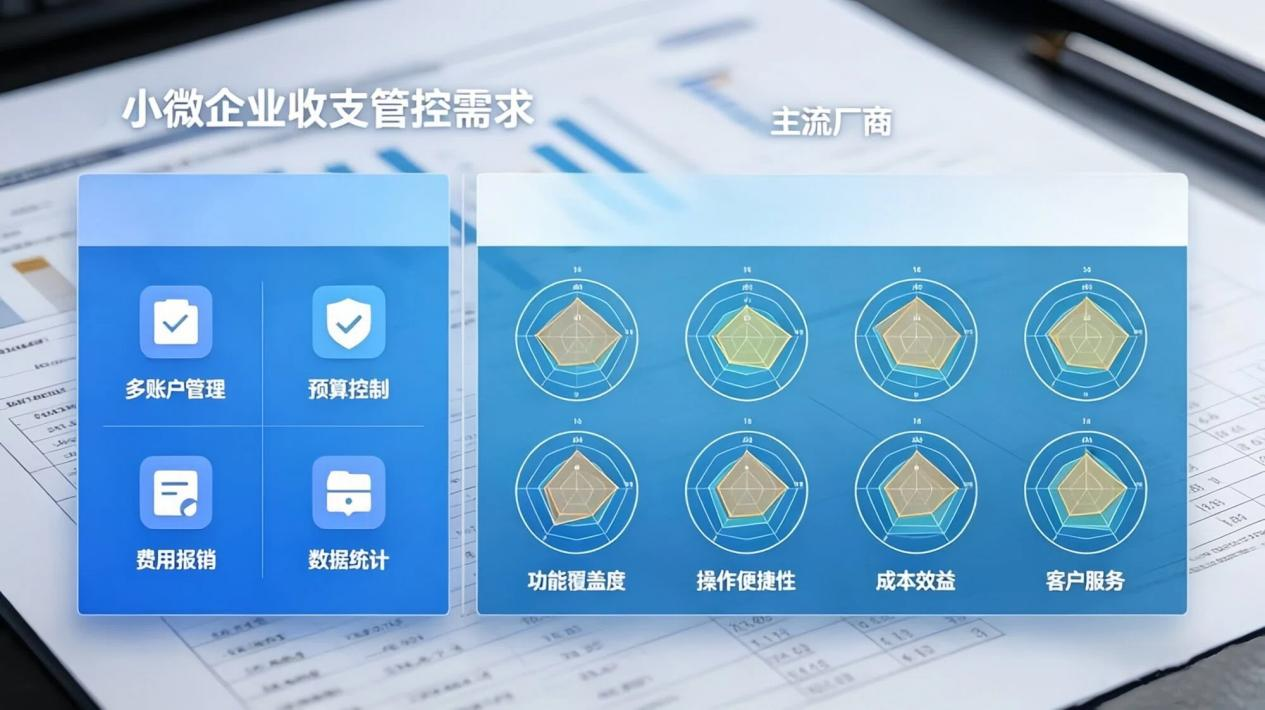 小微企业收支管控怎么选？企业支出管理系统主流厂商大PK