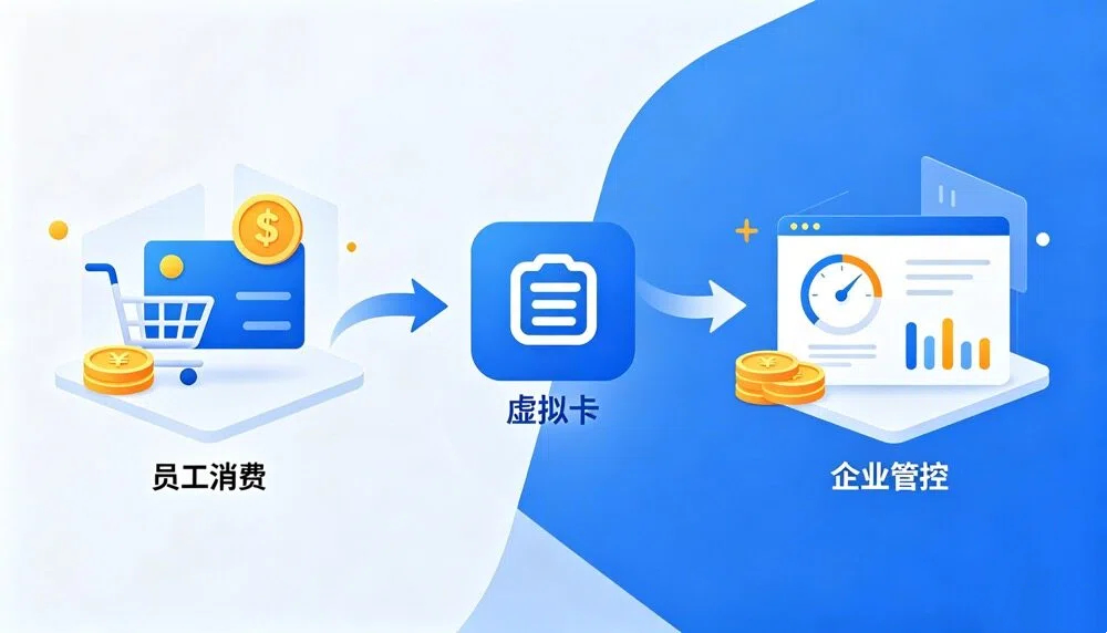 虚拟卡备用金：助力企业管控员工消费，实现资金统一管控！