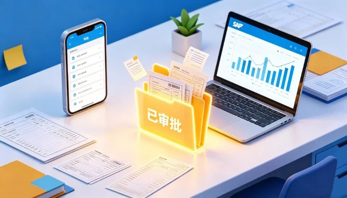 费用移动审批系统：融合SAP数据，高效归集各类离散报销单据！